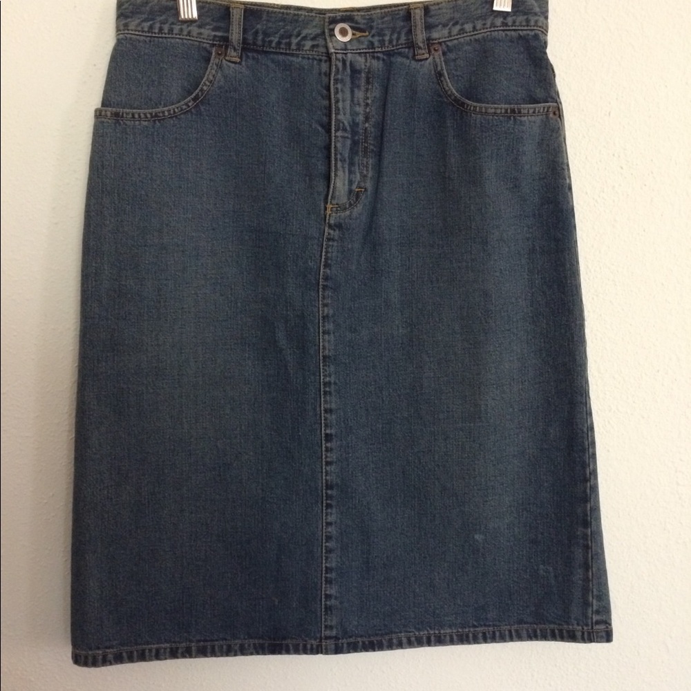 Ann Taylor Denim Skirt